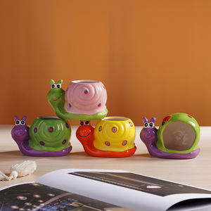 Декоративная керамическая подсвечник в форме паруса - Product Image 1