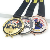 1ère place médailles et rubans vierges médailles de cheval de cyclisme médaille d'honneur miraculeuse russe personnalisée