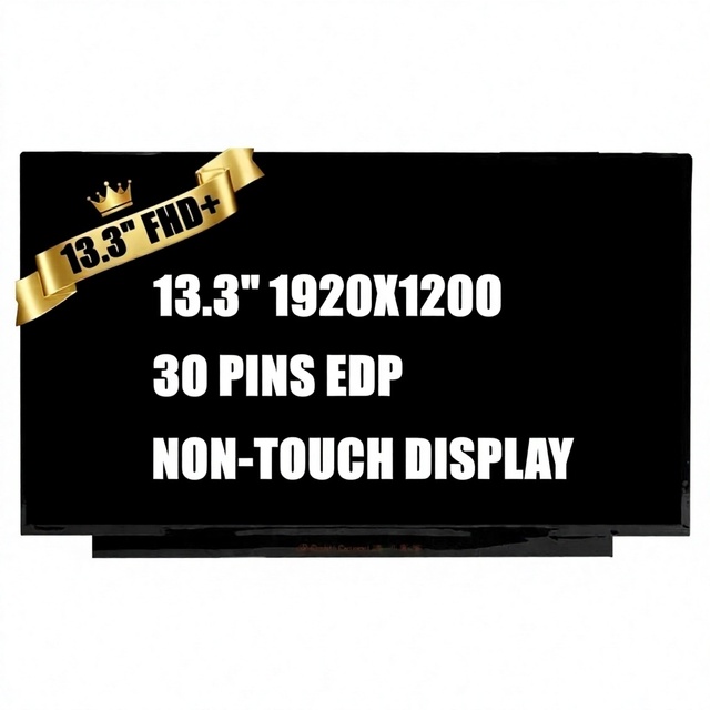 IParts Replacement Display NV133WUM-N60 N133JCA-GQ1 M133NW4J R2 B133UAN01.1 13.3 Inch WUXGA LED LCD Screen Panel Non-Touch OEM