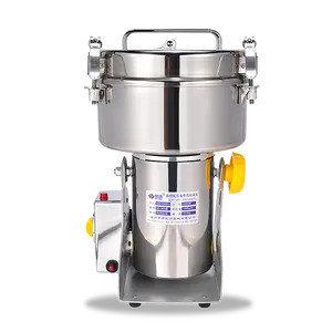Powder grinder machinery 1000g stainless steel powder grinder mill powder machine commercial electric grinder mill