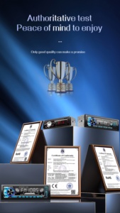 GXYKIT Bộ Phát FM Rảnh Tay USB Kép G15 Máy Nghe Nhạc MP3 BT Bộ Thu Phát Vô Tuyến Xe Hơi 5V 2 1A Màu Hồng DSD - Product Image 5