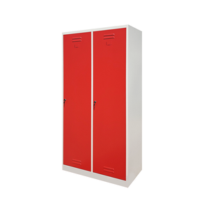 Luo Yang Armoire en acier à 2 portes Meuble commercial pour chambre à coucher Hôtel Travailleur Vestiaire Armoire de rangement en métal - Product Image 4