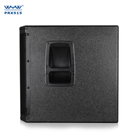 Haut-parleur de subwoofer actif professionnel de 15 pouces