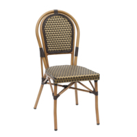 Offre Spéciale empilable en rotin extérieur ensemble de table basse
