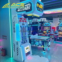 Machine de jeu d'arcade de boxe et de sport à monnayeur ACS Street Entertainment avec vitrine de récompenses
