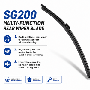 Vente en gros <span class=keywords><strong>SOGOOD</strong></span> SG200 Lame d'essuie-glace arrière multifonction silencieuse haute définition durable - Product Image 1