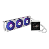 Nouveau Refroidisseur Liquide AIO pour CPU ROG Strix LC IV 360 ARGB LCD Édition Blanche 2026 avec Écran IPS 5,08 pouces et Connexion Sans Câble pour PC Gaming