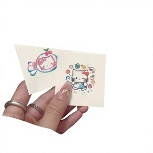Adesivi Colorati <span class=keywords><strong>Hello</strong></span> <span class=keywords><strong>Kitty</strong></span> a Cartone Animato, Impermeabili, Lavabili, Non Tossici, Lunga Durata, Carini per Ragazze - Perfetti come Regalo per la Pelle - Product Image 1
