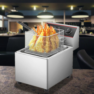 Friggitrice elettrica macchina snack pollo patatine fritte friggitrice patatine fritte friggitrice per attrezzatura da cucina - Product Image 4