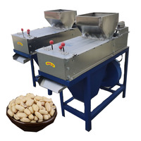 Petite capacité Type sec arachide terre noix amande soja trempage arachide peau rouge enlever éplucheur Machine à éplucher