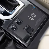 Station d'accueil Vtear pour voiture, répartiteur allume-cigare, hub, accessoires de décoration intérieure pour Toyota Prado 150 J150 2010-2017