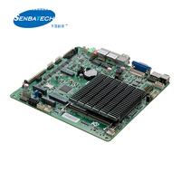 Mini carte mère itx et cpu combo double ports ethernet carte mère 6com pour j6412 box pc