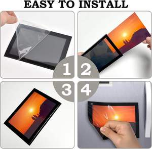 Cadre photo magnétique personnalisé en PVC avec pochette pour photos, aimants pour réfrigérateur, cadre photo magnétique pour réfrigérateur - Product Image 4