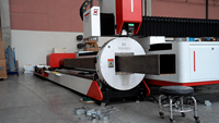 Mesin Pemotong Logam Laser Serat 3000W CNC untuk Pemotongan Baja, Baja Tahan Karat, Aluminium, Lembaran, dan Pipa