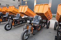 Jinwang 2.5 tonnes Dumper électrique ferme Mini LED Système hydraulique Transport de matériaux de construction pour l'exploitation minière