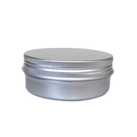 Contenants de lotion corporelle de luxe en aluminium avec bouchons à vis, capsules de 70 ml pour emballages cosmétiques et de parfums