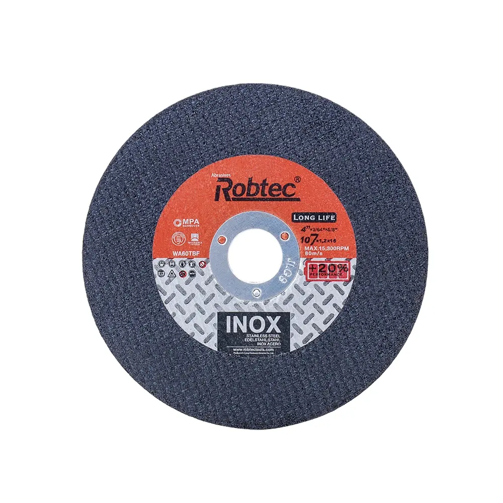 T41 4" 107x1.2x16mm Abrasive Cut Off Wheels With High Quality For Metal & Stainless Steel