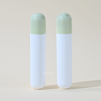Flacon roll-on vide de luxe en PP de 18 ml avec bouchon à vis pour déodorant liquide, idéal pour les soins de la peau et l'emballage cosmétique personnel.