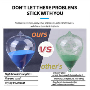 Reloj de Arena de Madera Natural, Temporizador para Aula, Cocina, Sauna, Decoración del Hogar, Adorno de Escritorio, Regalo - Product Image 6