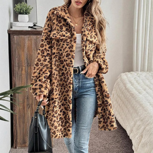 <span class=keywords><strong>Manteau</strong></span> long décontracté en fausse fourrure double face pour femmes européennes et américaines, style cardigan, idéal pour les ventes en ligne sur <span class=keywords><strong>Amazon</strong></span> et les plateformes indépendantes. - Product Image 1