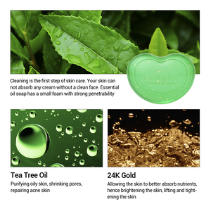 LANBENA Whitening Natural <strong>Tea</strong> <strong>Tree</strong> Essential Oil Beauty Cute Handmade <strong>Soap</strong> for Acne - Product Image 5