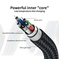 Trendiges Typ-C Kabel Schnelles Laden USB 3.0 Silikon-Ummanteltes Kabel für Mobiltelefone & Computer - Großhandel Handy-Zubehör