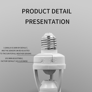 Đui Đèn <span class=keywords><strong>Led</strong></span> Cảm Biến Chuyển Động Cơ Sở <span class=keywords><strong>E27</strong></span> Đui Đèn Nhựa Đui Đèn <span class=keywords><strong>Led</strong></span> Cảm Ứng - Product Image 6