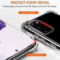 Casing Pelindung Ponsel TPU Premium Tebal 1.5mm untuk Samsung Galaxy Note8 Note9 Note10 Note10+ Note20 Ultra