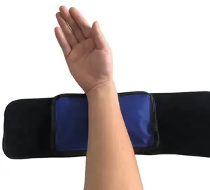 गर्म और ठंडे संपीड़न लपेटें आइस पैक गर्म/ठंडा बहु प्रयोजन neoprene के साथ जेल लपेटें बेल्ट