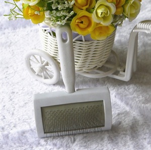 シンプルな人気のプラスチックペットの髪の櫛 - Product Image 2