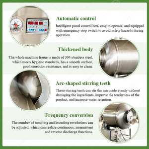 Mini machine à marinade à rouleau à tambour sous vide pour ailes de poulet - Product Image 4