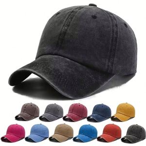 Gorra de Papá Desestructurada Personalizada de Fábrica, Estilo Vintage, Lavada y Desgastada, de 6 Paneles, con Logotipo Impreso en 3D y Bordado, Imagen Deportiva Sencilla - Product Image 2