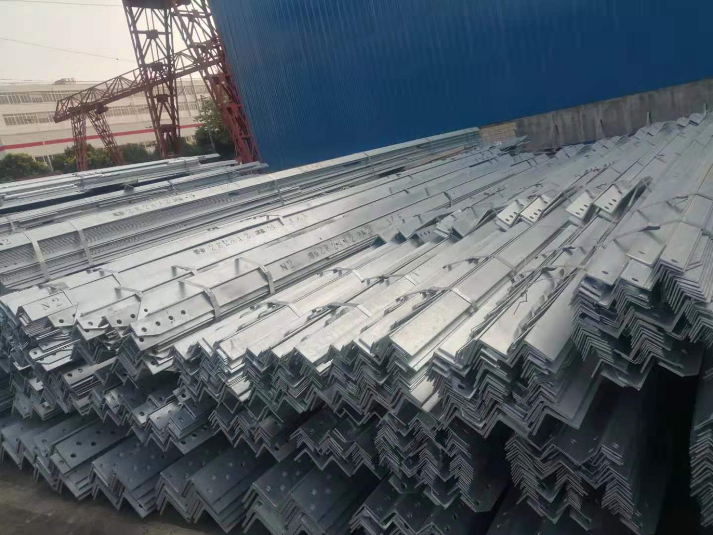 Iso Certificated Q235B Angle Steel Lattice Steel Towers Transmission Line 3