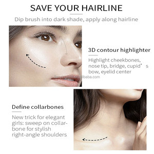 Paleta de Iluminadores DDK COUNTOUR HIGHLIGHT FINISH COMBINATION, Maquillaje Iluminador, <span class=keywords><strong>Bronceador</strong></span> e Iluminador, Paleta de Contorno - Product Image 4