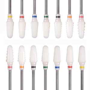 7.0mm Volcano Step Nail <b>Drill</b> <b>Bit</b> Two Way Coated Carbide Nail Bur Manicure Salon Electric Nail Polish Tool Nail <b>Drill</b> <b>Bit</b> - Product Image 4