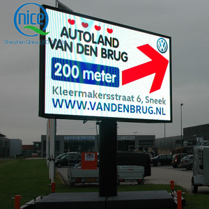 Ngoài Trời Unipole LED Biển Quảng Cáo Hiển Thị Stand Single Side Double Sided Trụ Cột Hỗ Trợ LED Video Quảng Cáo Hiển Thị Biển Quảng Cáo - Product Image 4