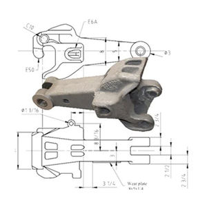 Demiryolu vagonu için AAR E tipi kuplör - Product Image 2