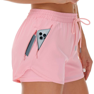 <span class=keywords><strong>Pantaloncini</strong></span> da Fitness ad asciugatura rapida a vita alta da <span class=keywords><strong>donna</strong></span> <span class=keywords><strong>pantaloncini</strong></span> da allenamento larghi e traspiranti con tasche per il <span class=keywords><strong>ciclismo</strong></span> in stile <span class=keywords><strong>pantaloncini</strong></span> Cargo formali - Product Image 1