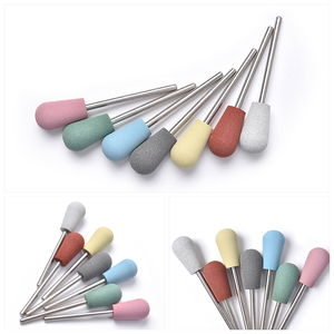 KADS <b>Silicone</b> Rubber Nail Drill Bit Polishing Bit Cuticle Remover Buffer Manicure Grinding Head for Nail Salon <b>Tools</b> - Product Image 3