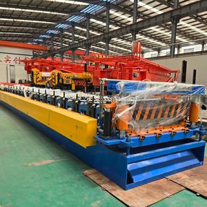 Huaying เครื่องขึ้นรูปกระเบื้องหลังคาเหล็กอัตโนมัติพร้อมระบบ PLC ที่เชื่อถือได้และการตัดไฮดรอลิกความแม่นยำสูง - Product Image 1