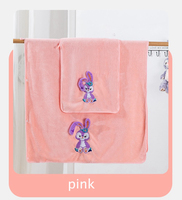 Lot de serviettes de bain en velours corail 100 %, ensemble de serviettes de bain de luxe pour hôtel, coffret cadeau personnalisé, serviettes douces à séchage rapide