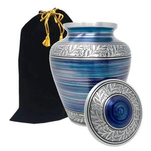 Helixs Rainbow's Unique Handmade Solid Metal Urn High New Design Cremation Urn Human Pet Ashes Memorial Funerals Decoraciones - Product Image 1