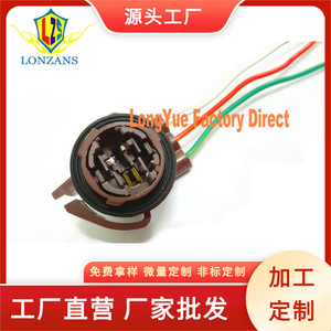 Dragon Leap Led Bulb <b>Socket</b> 3157 With Wire For Turn Signal Brake <b>Light</b> Retrofit 12V - Product Image 5