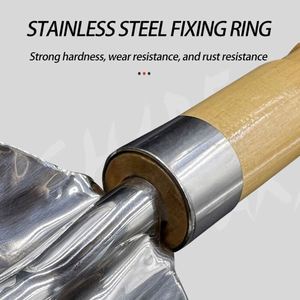 <span class=keywords><strong>พลั่ว</strong></span>เหยื่อกุ้งสแตนเลสแบบมืออาชีพสำหรับการตกปลาน้ำแข็งด้ามจับไม้พายเหยื่อตกปลา - Product Image 2