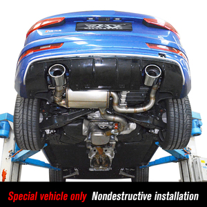 ท่อไอเสียสแตนเลสแบบ Catback พร้อมวาล์วควบคุมเสียงแบบ Valvetronic พร้อมรีโมทสำหรับรถยนต์ AUDI <span class=keywords><strong>Q2</strong></span> Q3 Q5 Q7 ปี 2006-2021 - Product Image 5