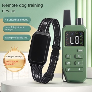 Supplier OEM/ODM Remote Control <strong>Dog</strong> <strong>Trainer</strong> Ultrasonic Vibration Shock <strong>Collar</strong> Anti-Barking Device for Pets - Product Image 1