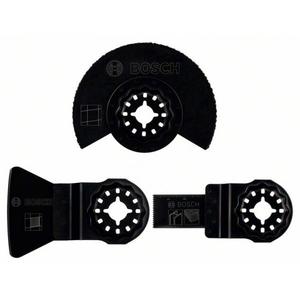 BOSCH - 2607017324 ''Starlock Tiles'' Starter set para dispositivos multifunción (3 uds.) -EAN 3165140768221 CUCHILLAS Y DISCOS DE CORTE - Product Image 1