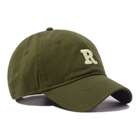 Groothandel op maat gemaakte logo geborduurde vintage petten van katoenen twill, 6 panelen, verstelbaar, laag profiel, golfpetten, relatiegeschenken, promoties