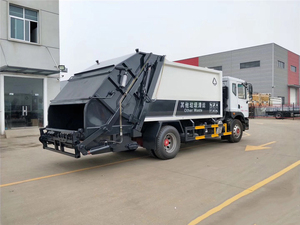 Dongfeng mới 12 mét khối máy nén rác xe tải DIESEL loại truyền dẫn bằng tay - Product Image 6