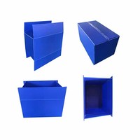 Boîtes de déménagement en plastique ondulé dur Coroplast Boîte logistique en plastique Boîtes d'emballage à livraison express Vente en gros